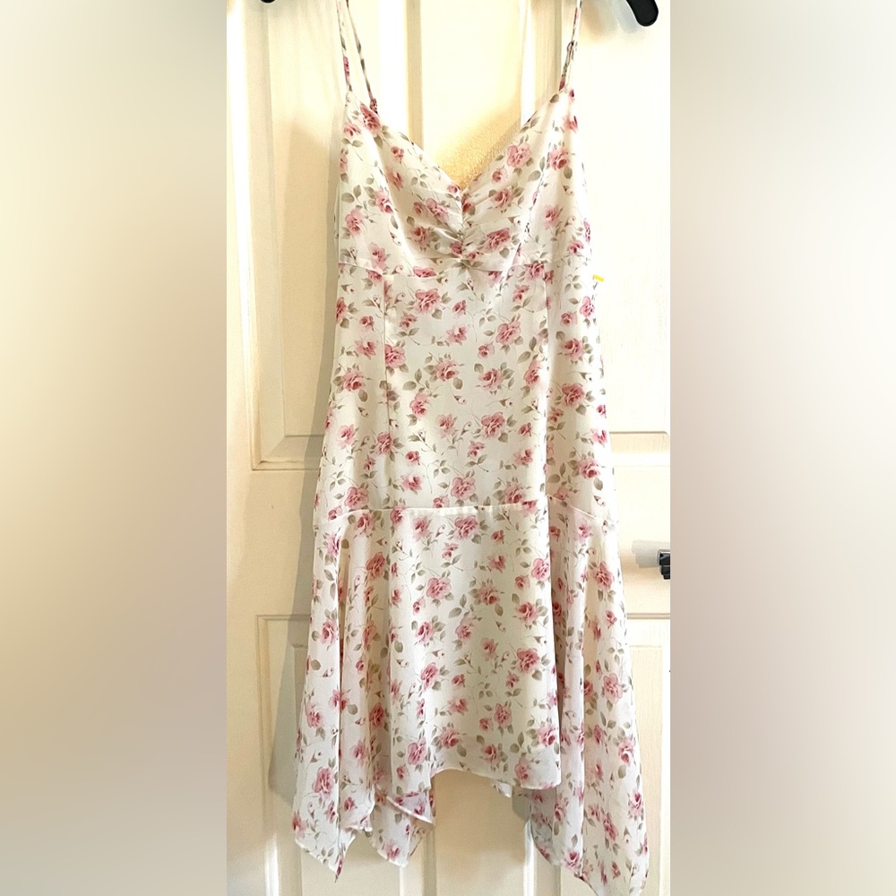 West of Melrose Rose Print Slip Dress • Pink/Floral • Perfect Wedding Guest Look